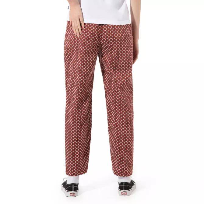 VANS WOMENS AUTHENTIC CHINO PRINT HENNA