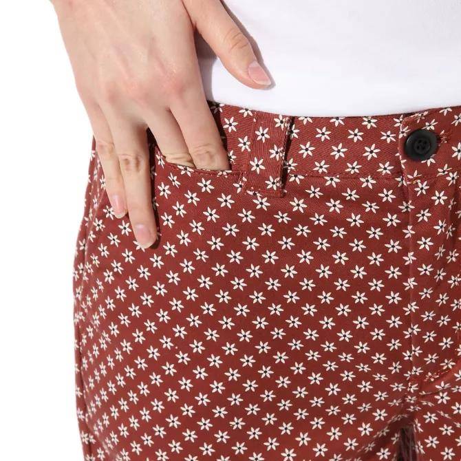 VANS WOMENS AUTHENTIC CHINO PRINT HENNA