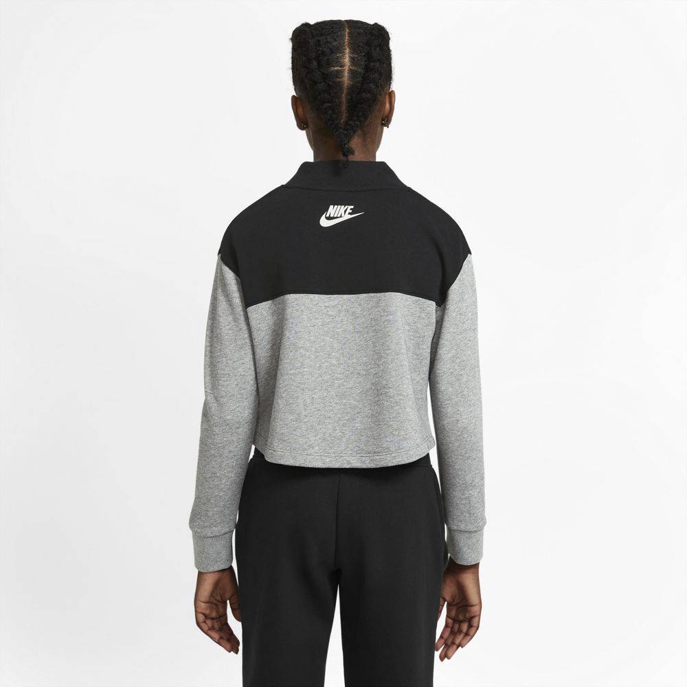 NIKE NSW GIRLS FRENCH TERRY CROPPED CREW