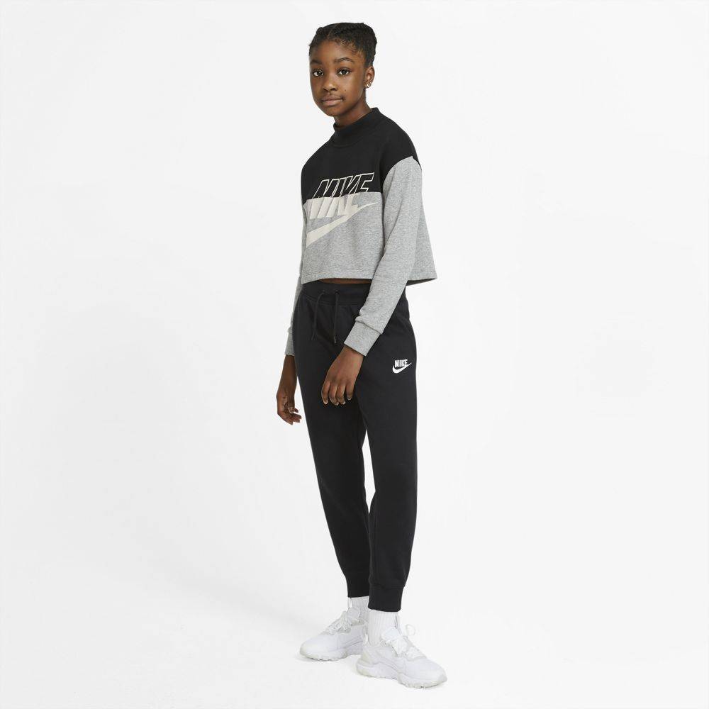 NIKE NSW GIRLS FRENCH TERRY CROPPED CREW