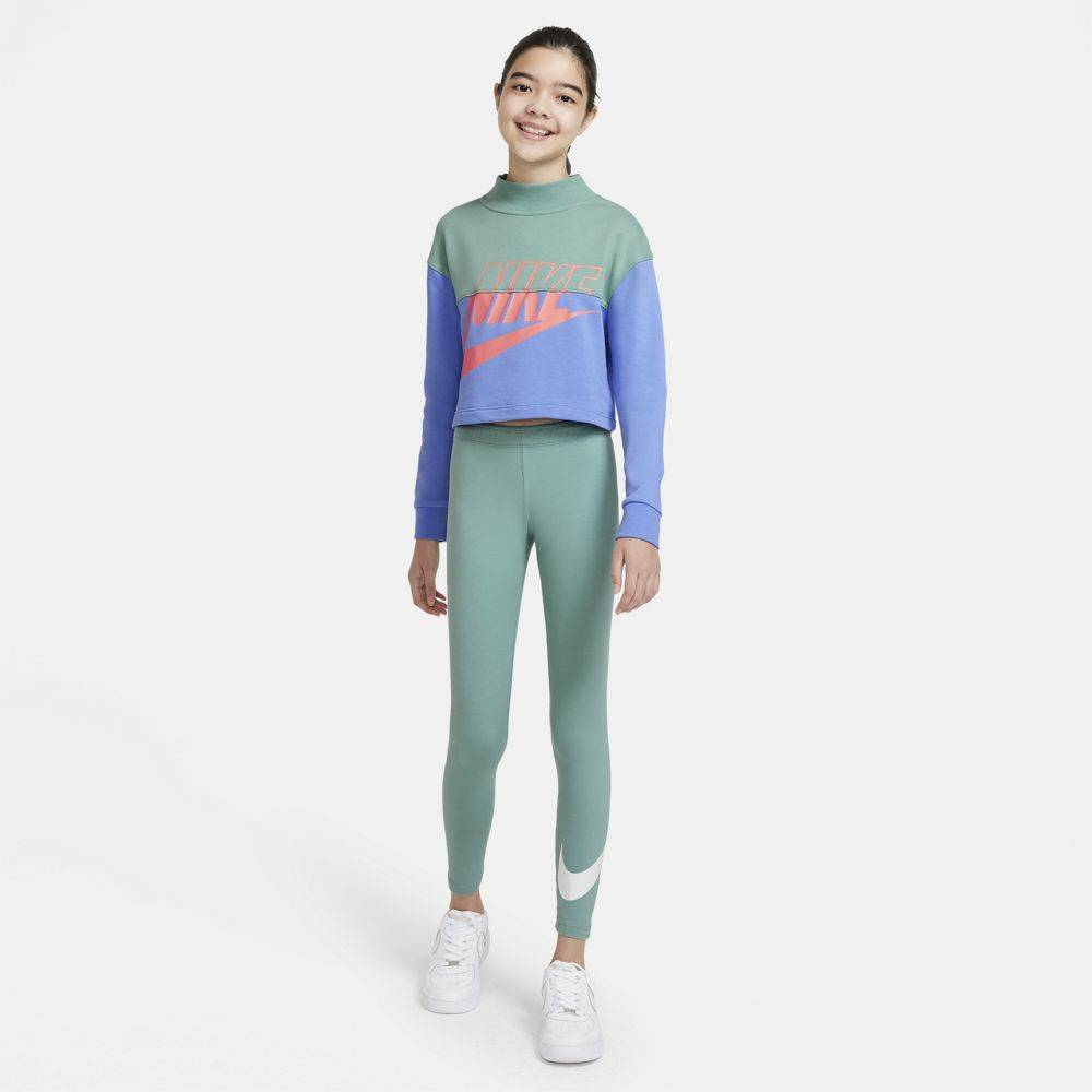 NIKE NSW GIRLS FRENCH TERRY CROPPED CREW