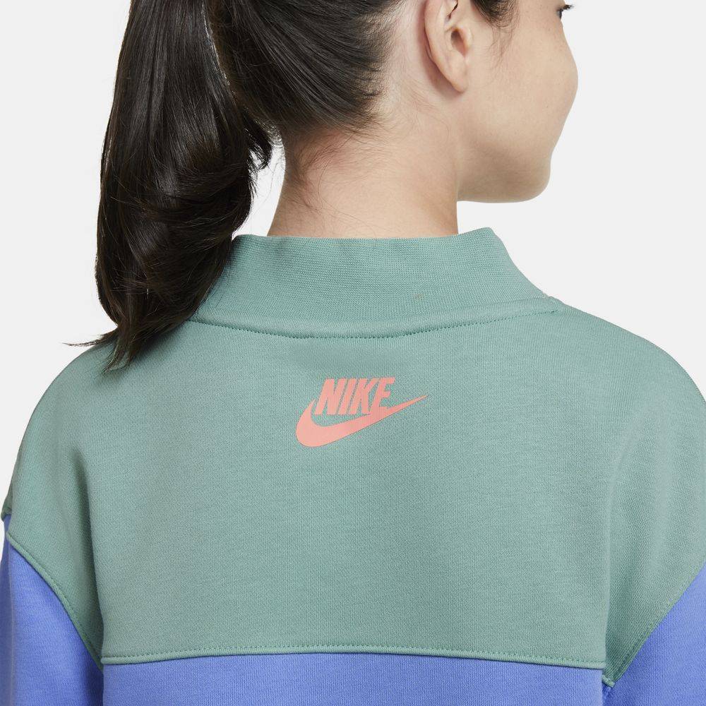 NIKE NSW GIRLS FRENCH TERRY CROPPED CREW