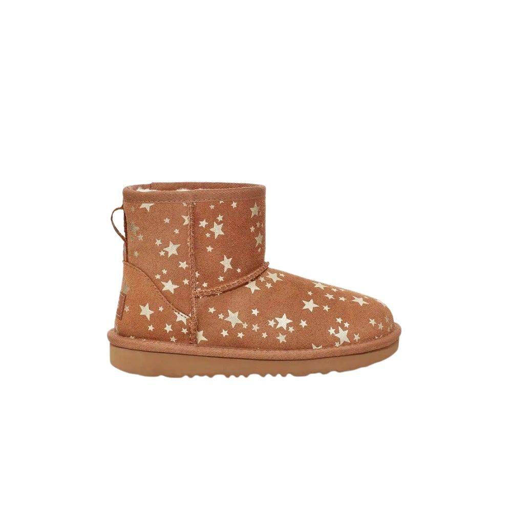 UGG CLASSIC GIRLS MINI II STARS KIDS BOOT