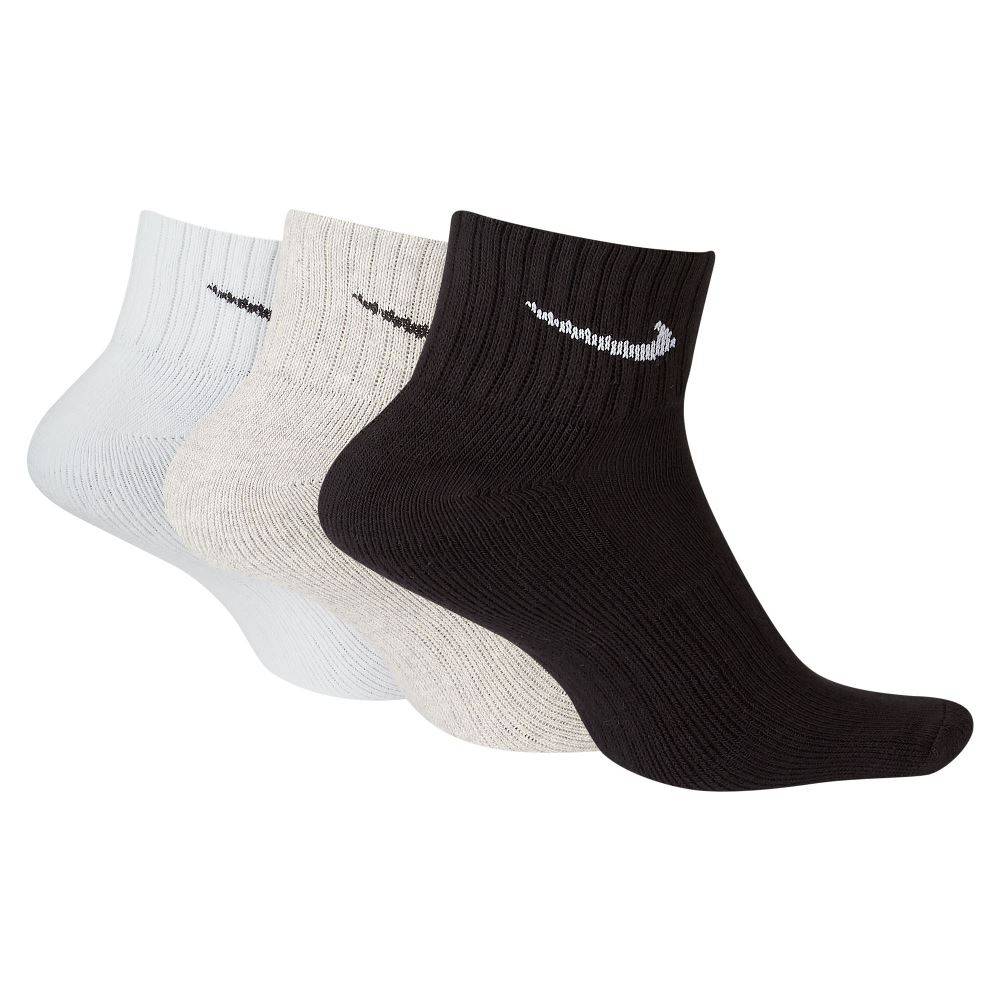 NIKE UNISEX CUSHION QUARTER 3PP SOCKS