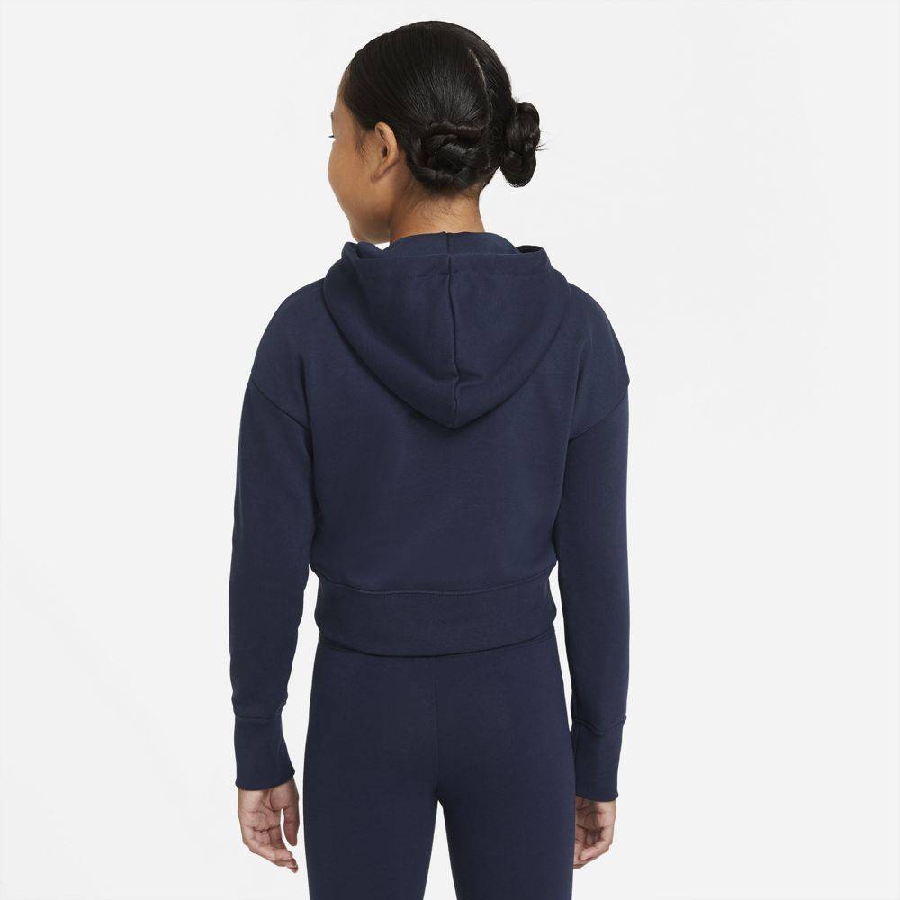 NIKE GIRLS AIR CROPPED FT HOODIE