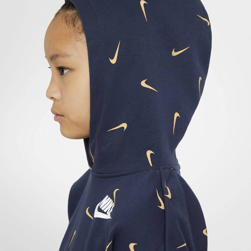 NIKE SPORTSWEAR GIRLS PRINTED FT HOODIE