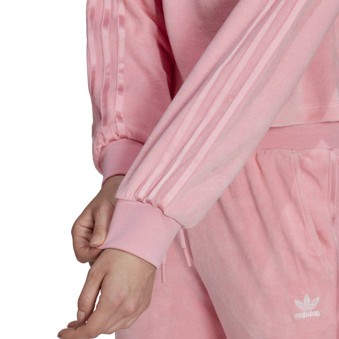 ADIDAS VELOUR SWEATSHIRT