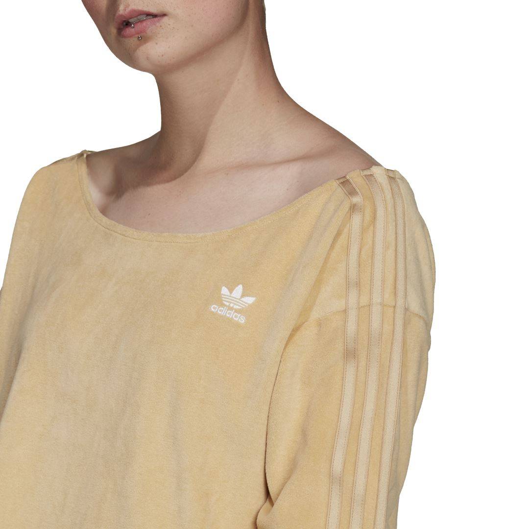 ADIDAS VELOUR SWEATSHIRT