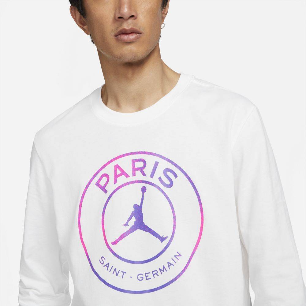 NIKE JORDAN PSG LONG-SLEEVE TEE