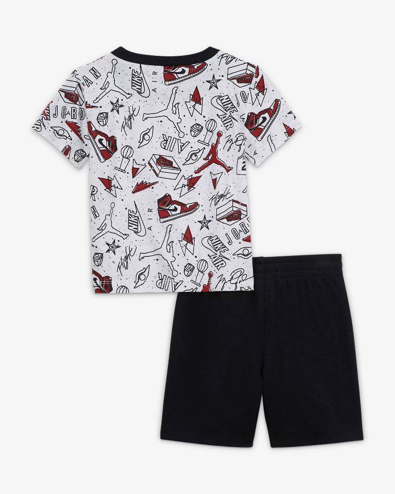 NIKE JORDAN INFANT FUN FLIGHT TEE-SHORT SET