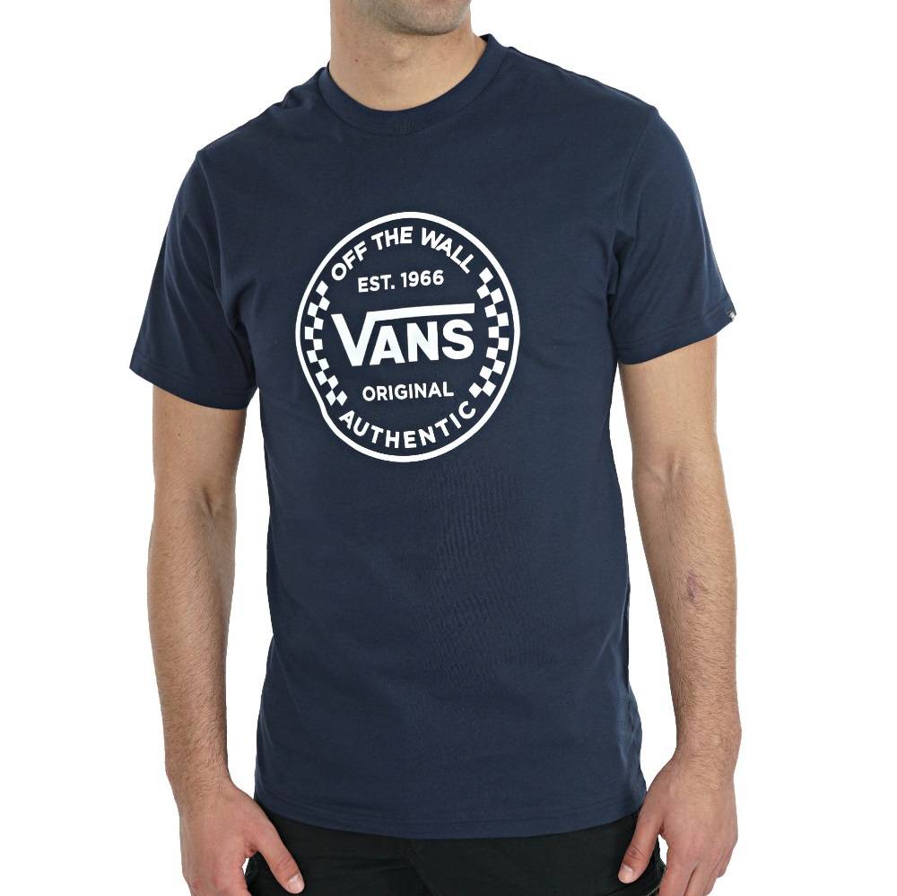 VANS AUTHENTIC CHECKER SS TEE MENS