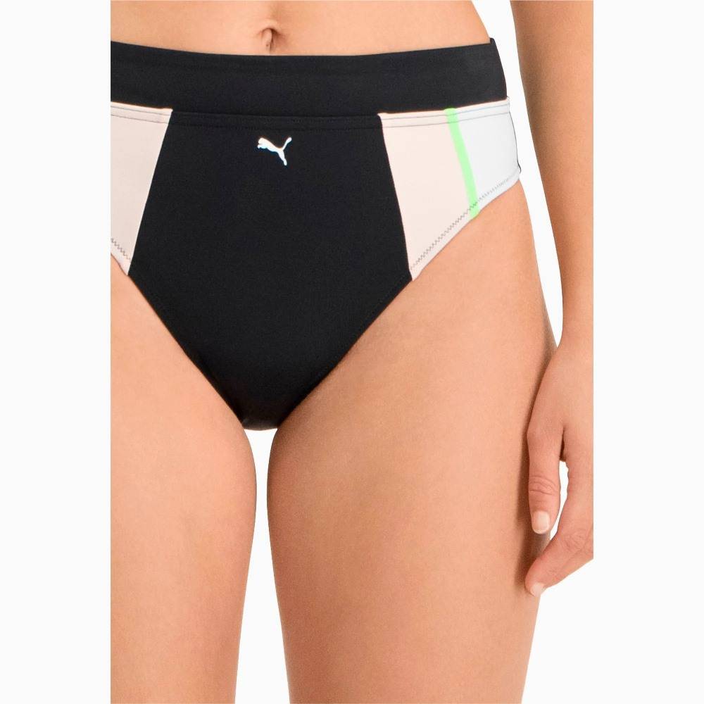 PUMA WOMENS SWIM HIGH WAIST BRIEF