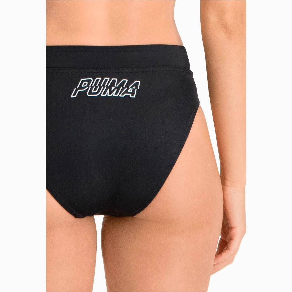 PUMA WOMENS SWIM HIGH WAIST BRIEF