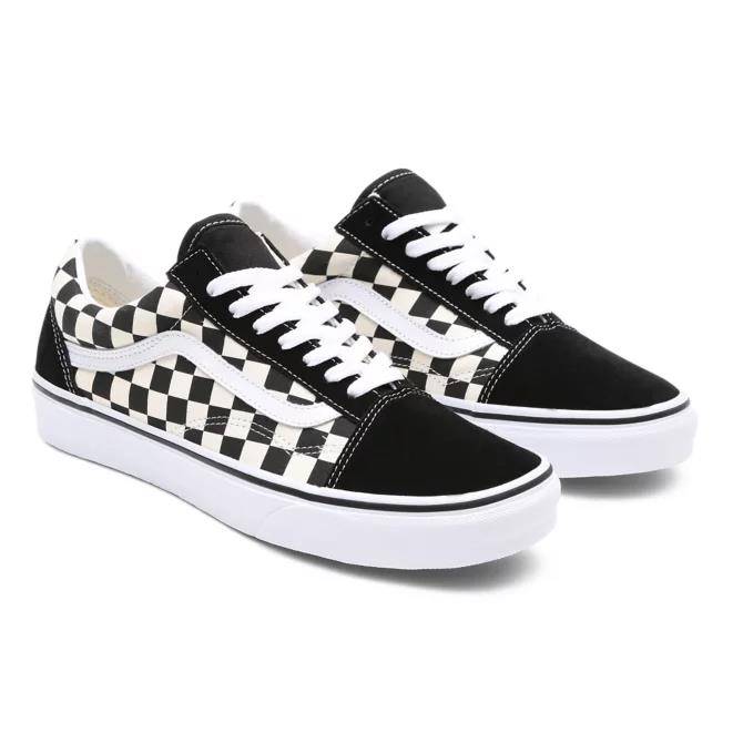 VANS PRIMARY CHECK OLD SKOOL SHOES