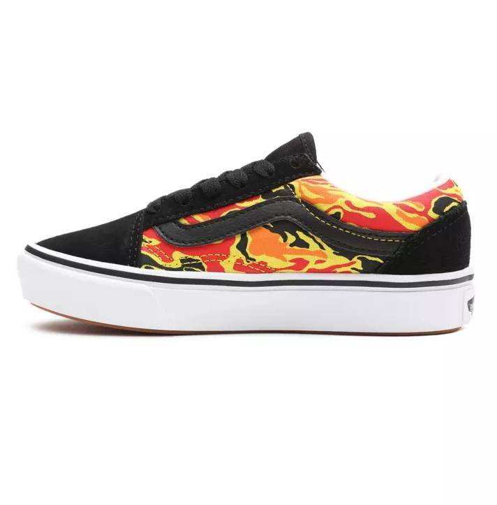 VANS KIDS OLD SKOOL - FLAME CAMO