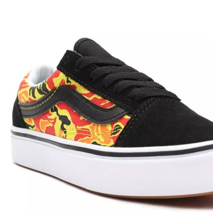 VANS KIDS OLD SKOOL - FLAME CAMO