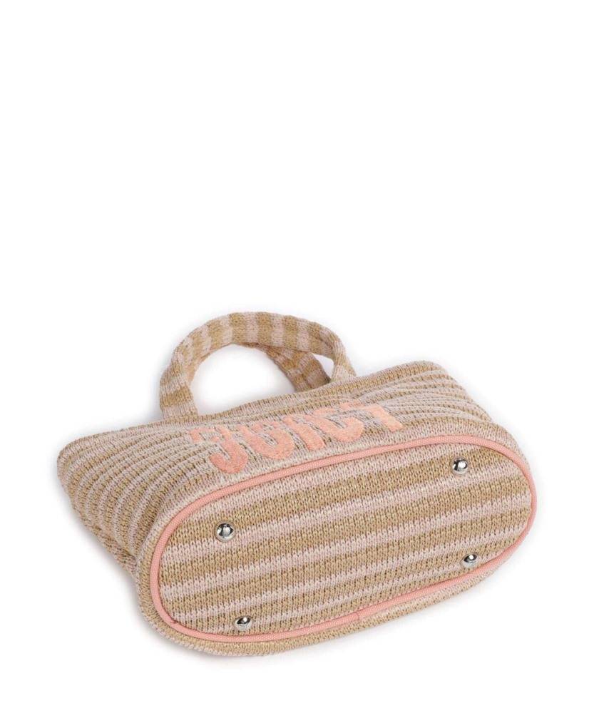 JUICY COUTURE NORA STRAW SMALL SHOPPING