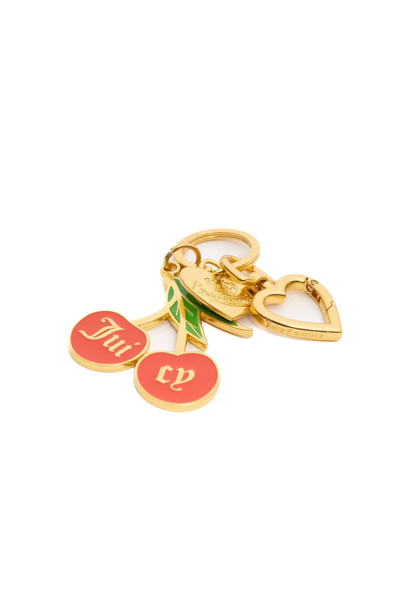 JUICY COUTURE CHERRY KEYCHAIN