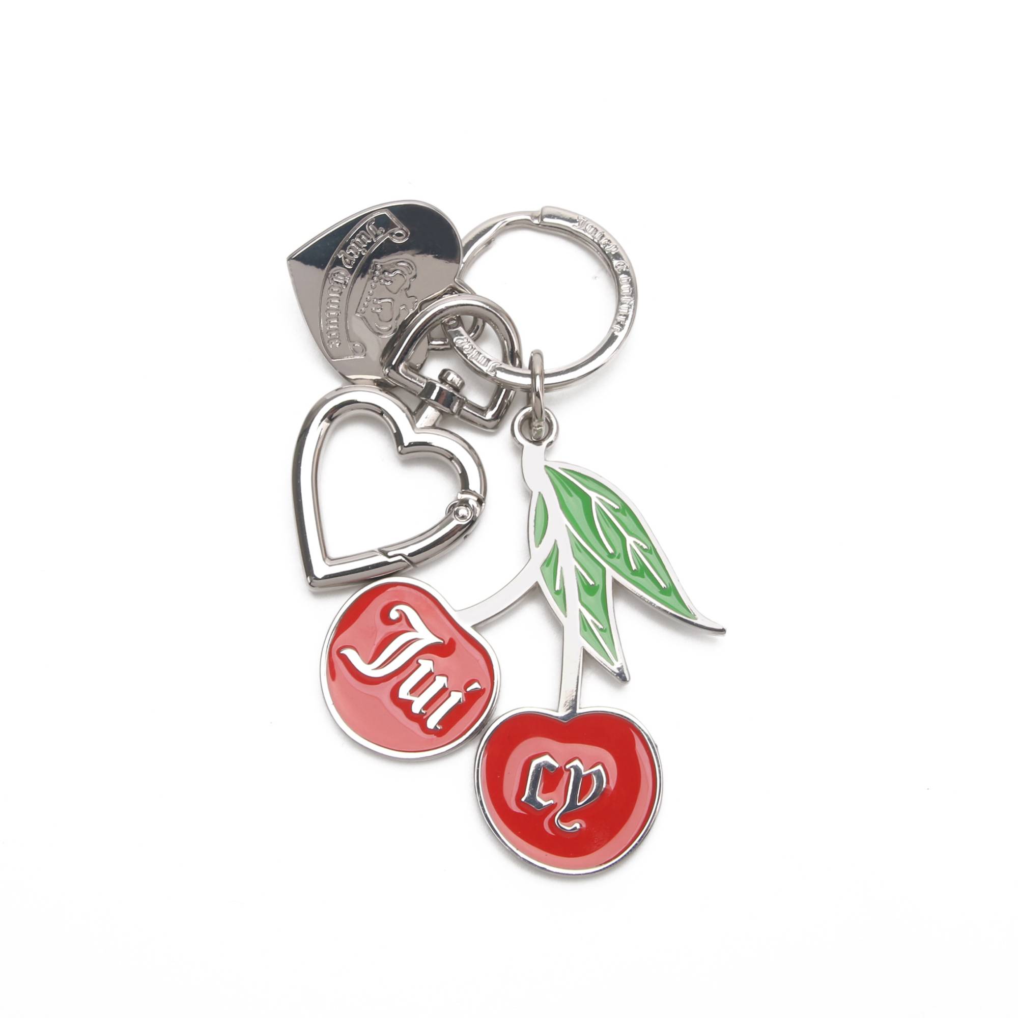 JUICY COUTURE CHERRY KEYCHAIN