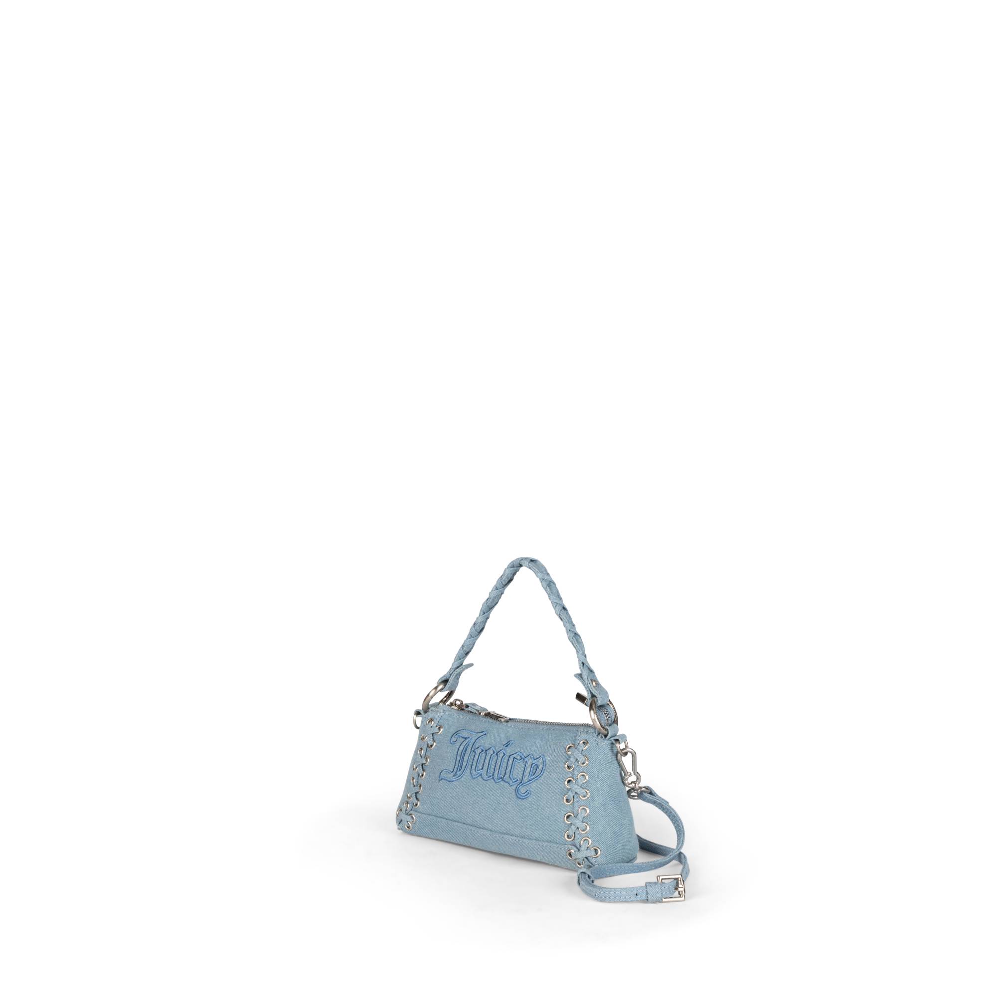 JUICY COUTURE SCARLETTE DENIM SMALL HOBO