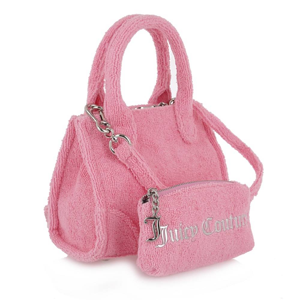 JUICY COUTURE IRIS TOWELING SMALL SHOPPING