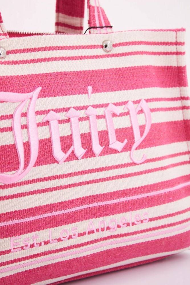 JUICY COUTURE IRIS STRIPES LARGE SHOPPING