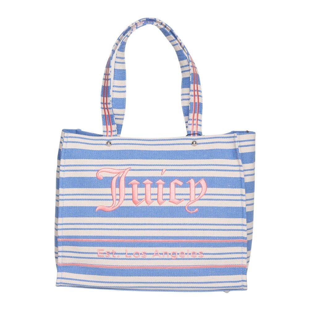 JUICY COUTURE IRIS STRIPES LARGE SHOPPING