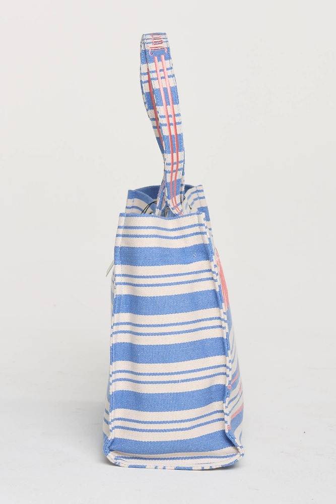 JUICY COUTURE IRIS STRIPES LARGE SHOPPING