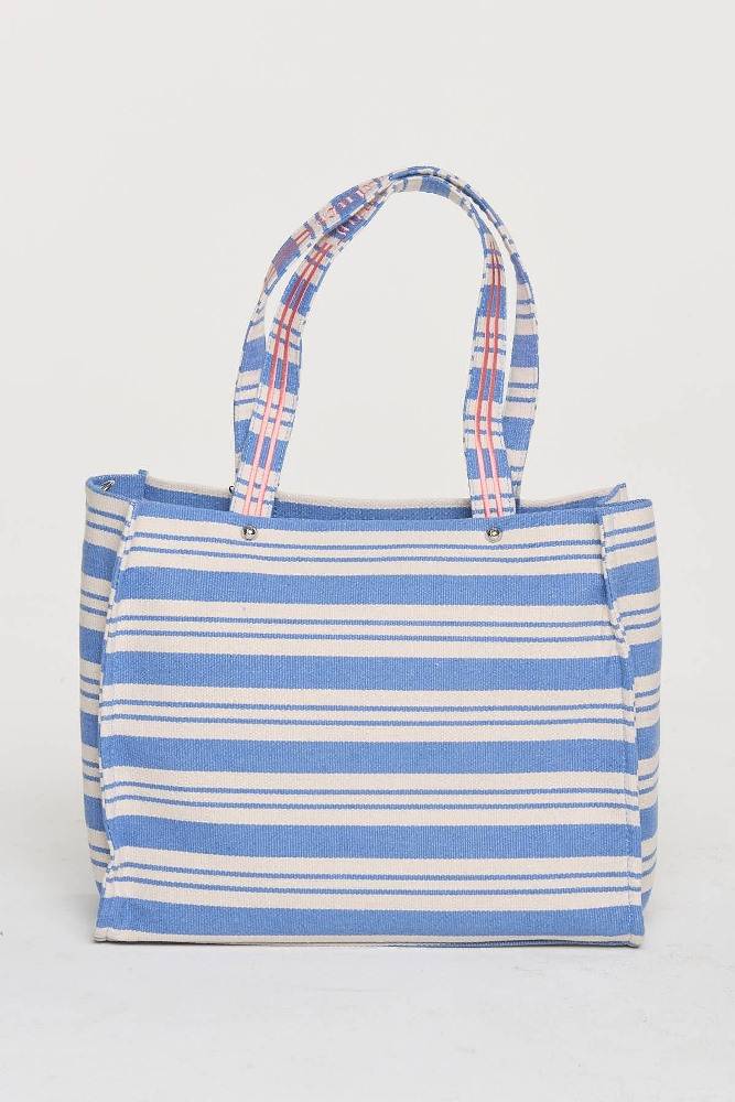 JUICY COUTURE IRIS STRIPES LARGE SHOPPING