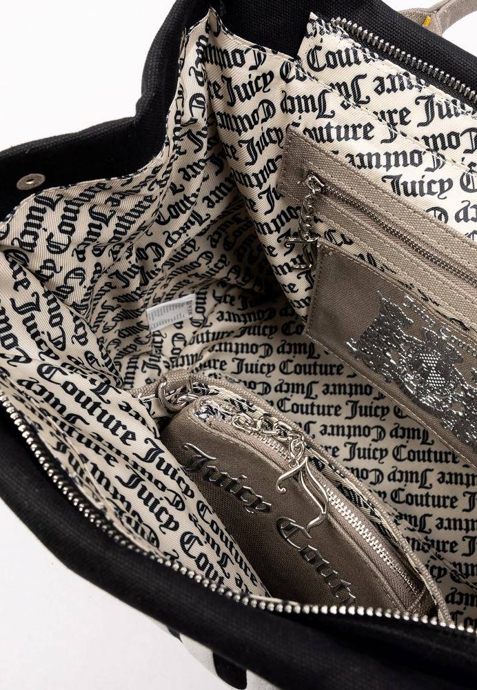 JUICY COUTURE IRIS PLASTISOL BUMPED LARGE SHOPPING