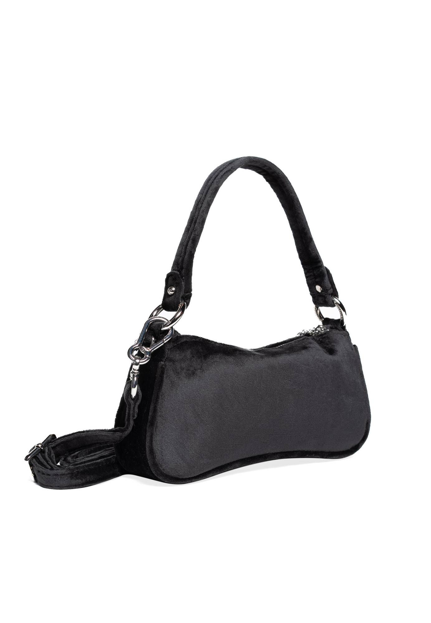 JUICY COUTURE KIMBERLY VELOUR SMALL HOBO