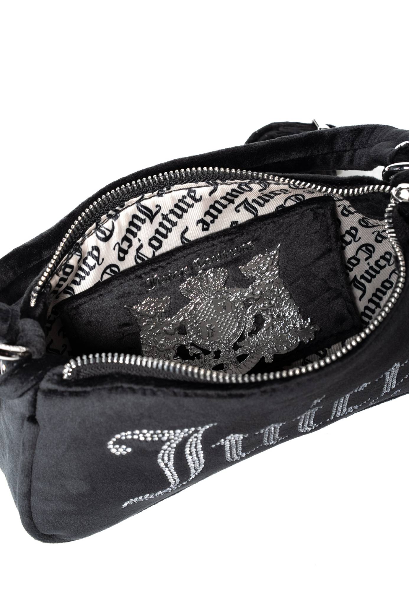 JUICY COUTURE KIMBERLY VELOUR SMALL HOBO