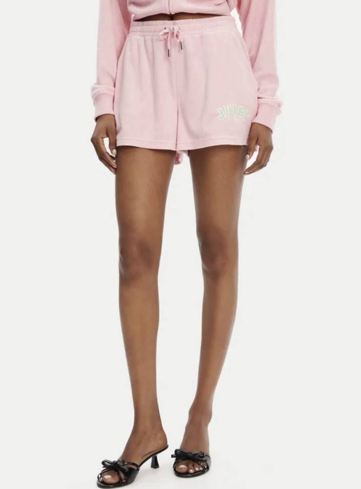 JUICY COUTURE PERKIN TERRY TOWELLING SHORTS
