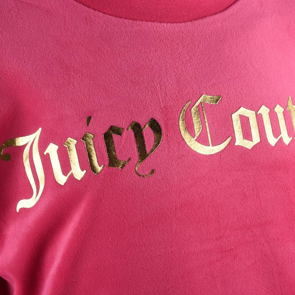 JUICY COUTURE GIRLS VELOUR  CREW