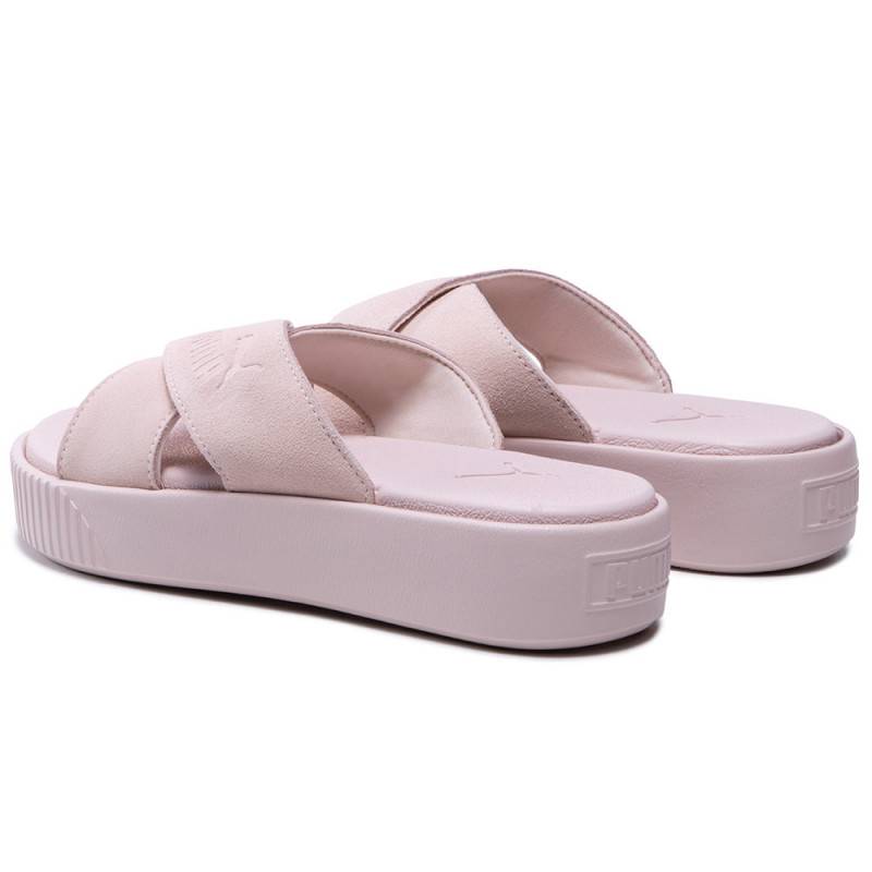 PUMA PLATFORM SUEDE WOMENS SANDALS