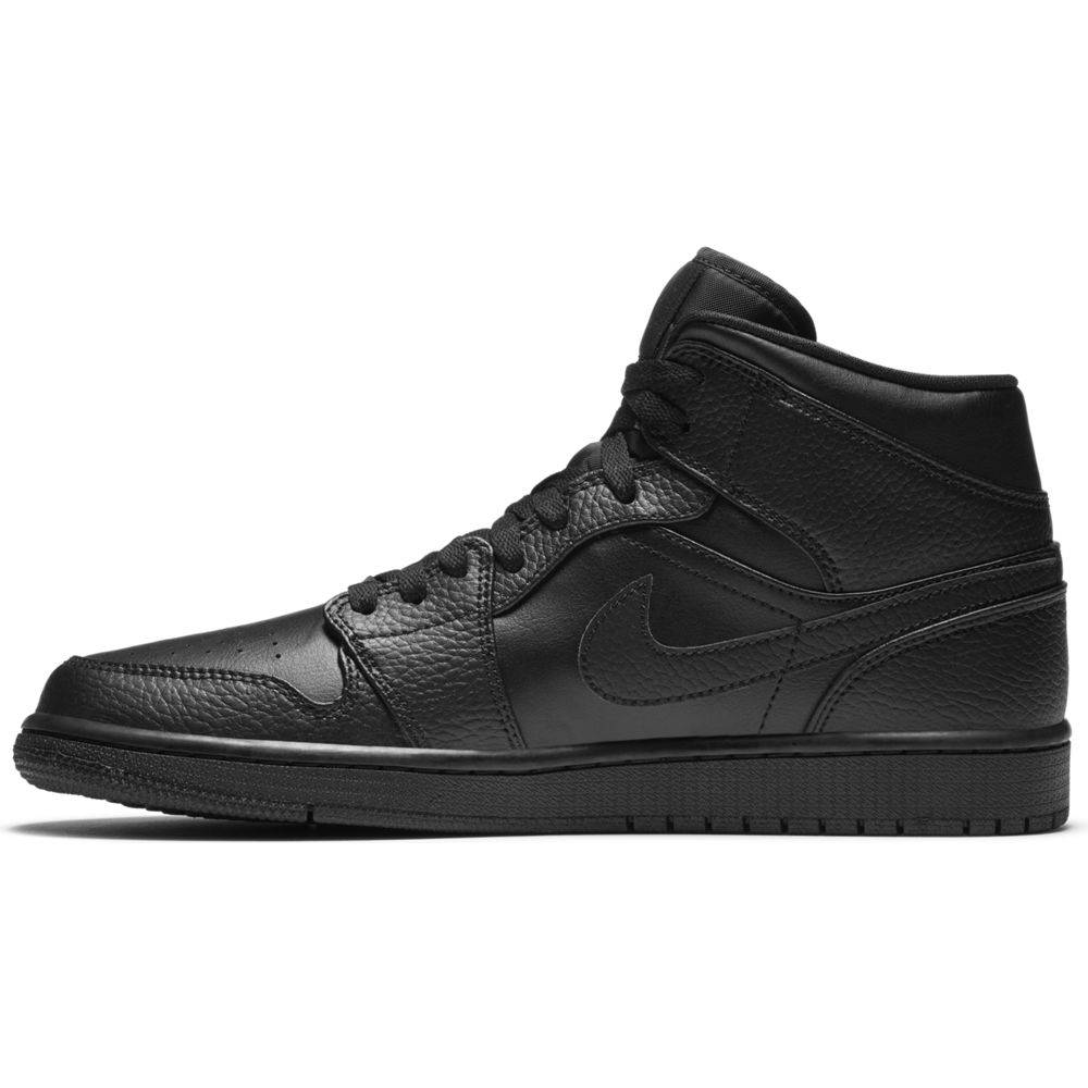 NIKE AIR JORDAN 1 MID - TRIPLE BLACK