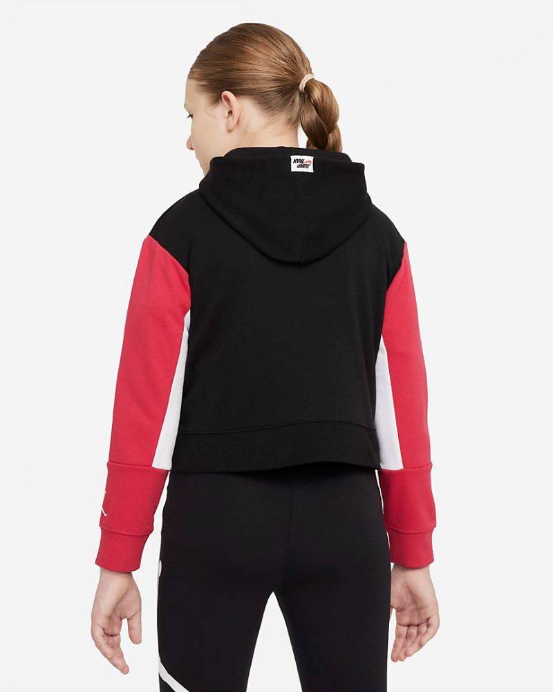 NIKE JORDAN GIRLS BOXY HOODIE