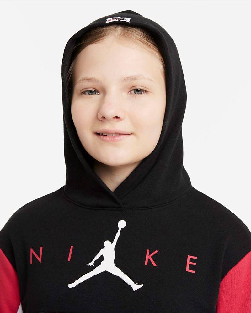 NIKE JORDAN GIRLS BOXY HOODIE