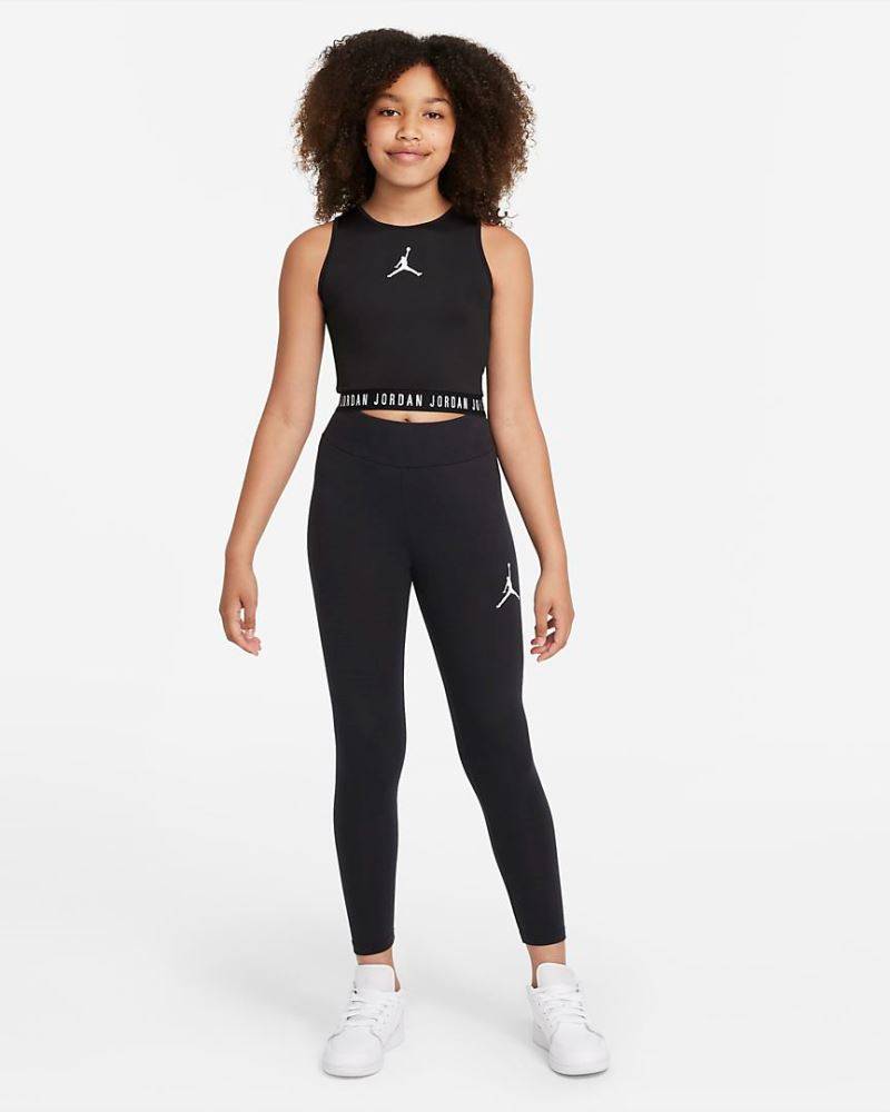 NIKE JORDAN BIG KIDS JORDAN ESSENTIALS ACTIVE TOP