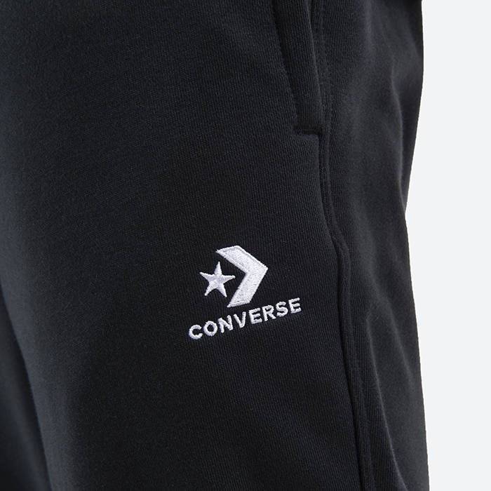 CONVERSE EMBROIDERED FRENCH TERRY PANTS