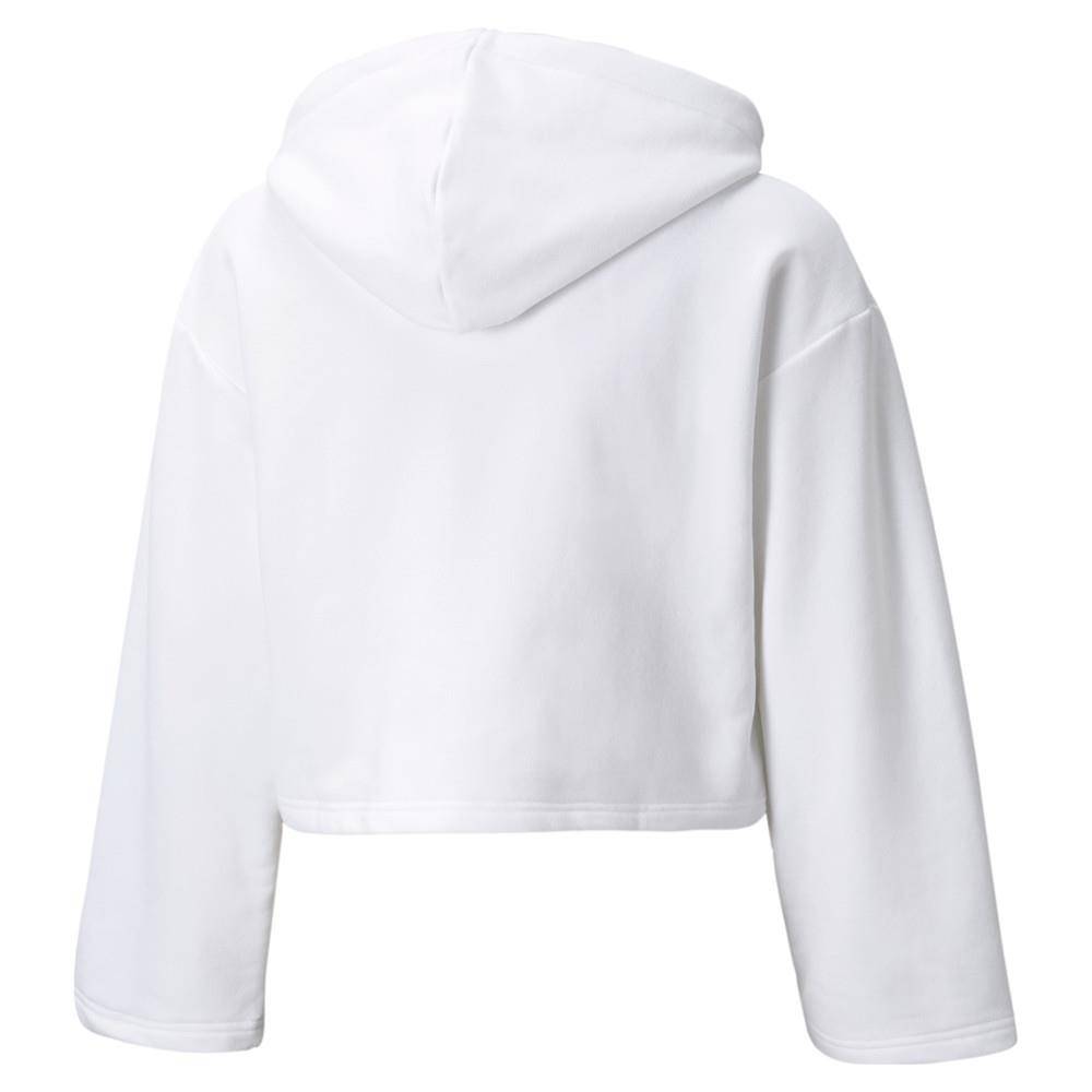 PUMA GIRLS CROPPED YOUTH HOODIE