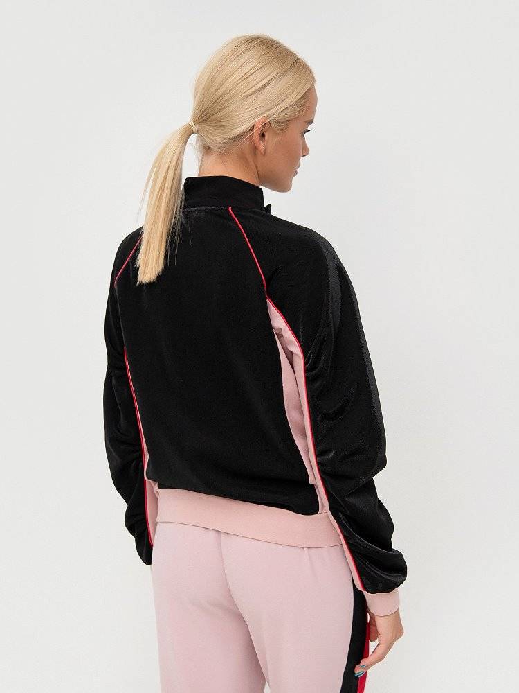 LIU JO SHINY ZIP SWEATSHIRT