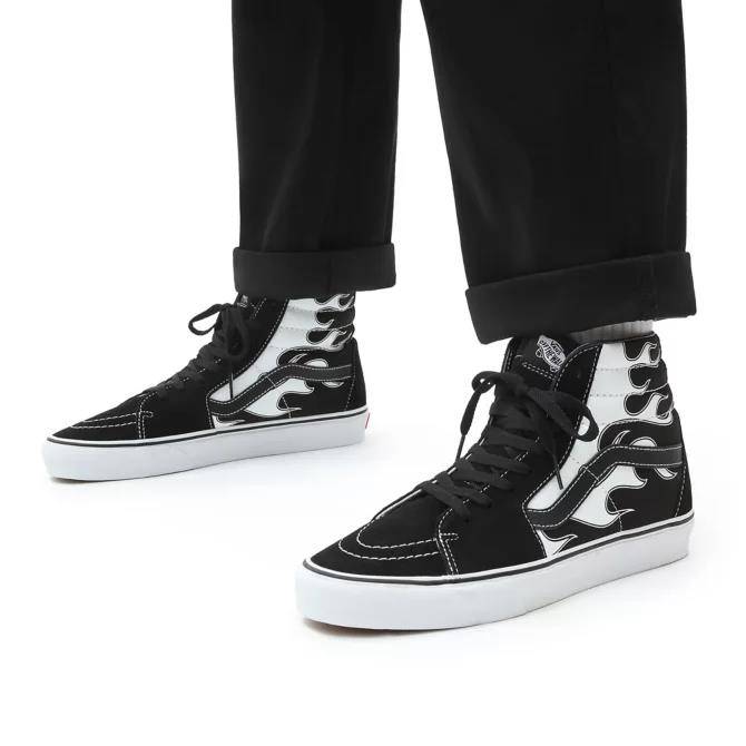 VANS SK8-HI FLAME SHOES