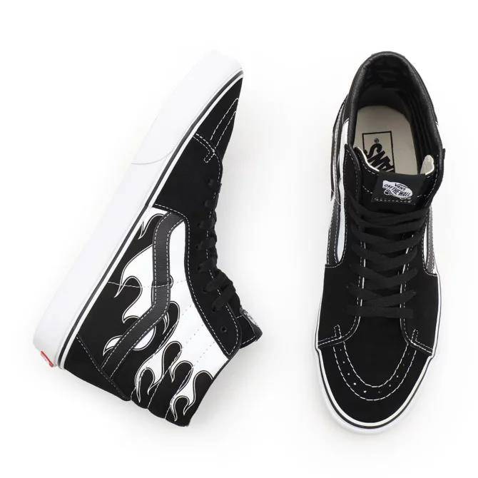 VANS SK8-HI FLAME SHOES
