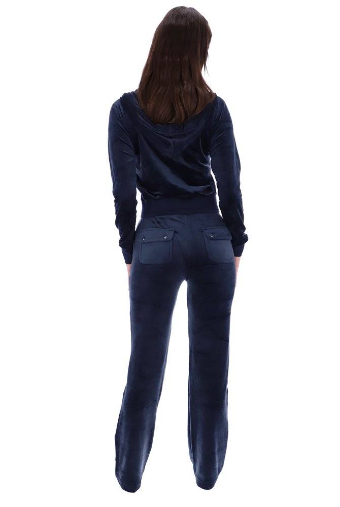 JUICY COUTURE CLASSIC VELOUR DEL RAY POCKETED BOTTOMS