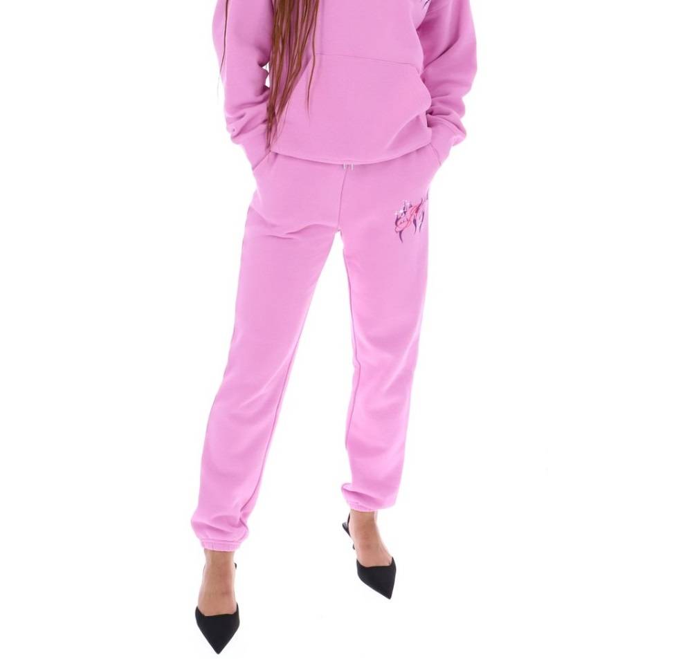 JUICY COUTURE SOVEREIGN FLAME BOYFRIEND FLEECE JOGGERS