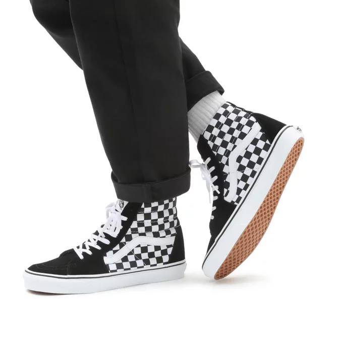 VANS SK8-HI CHECKERBOARD SHOES
