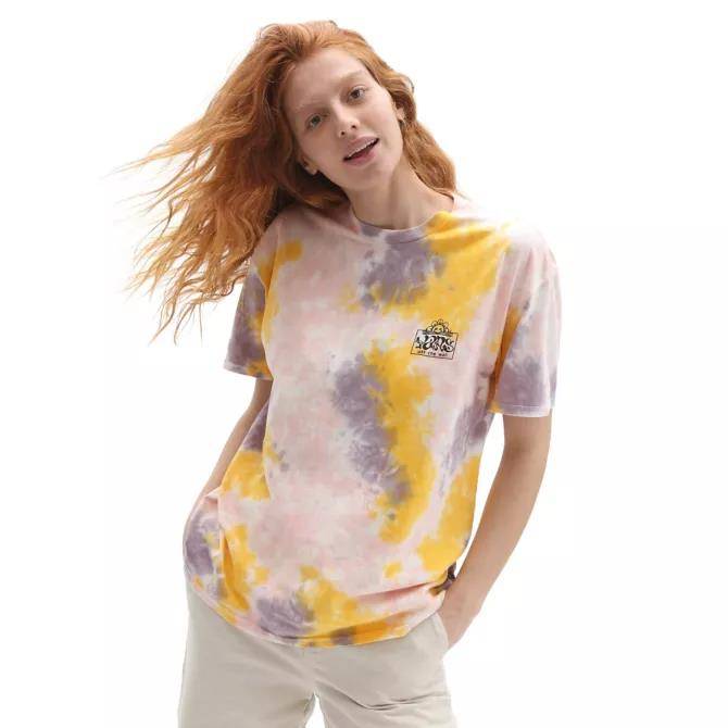 VANS WOMENS GRUNGE WASH L/S TEE