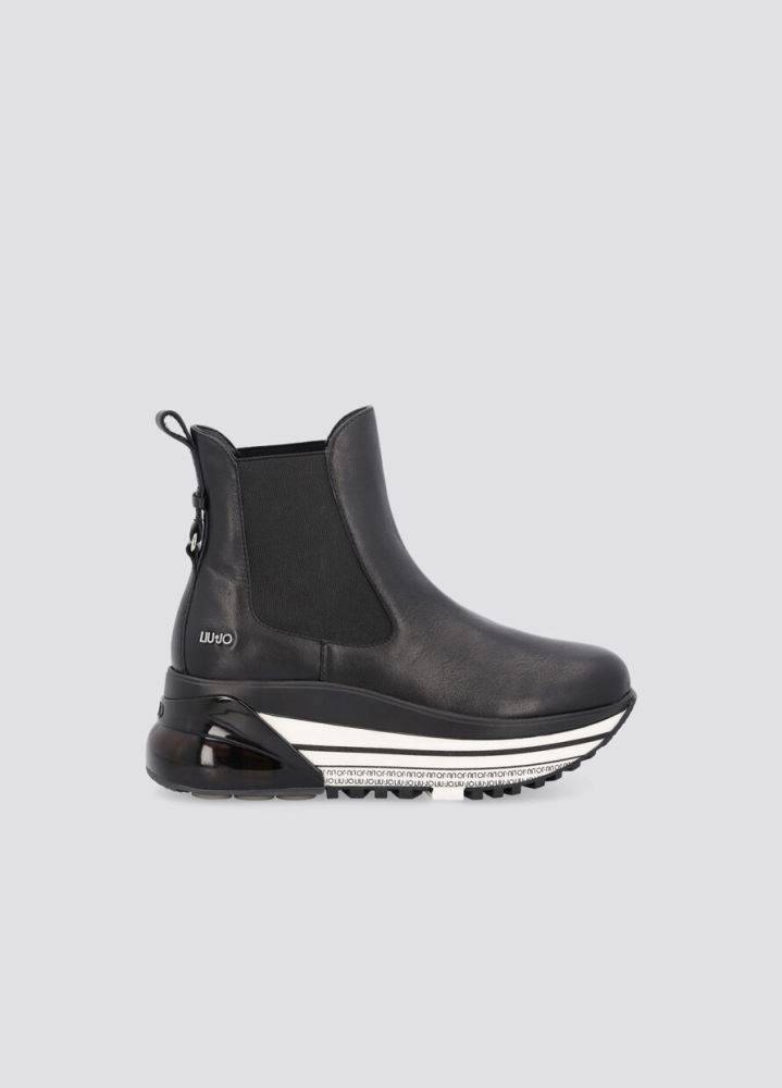 LIU JO AIR MAXI 6 - CHELSEA BOOTS WITH PLATFORM