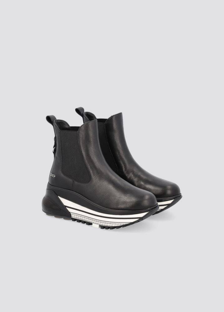 LIU JO AIR MAXI 6 - CHELSEA BOOTS WITH PLATFORM